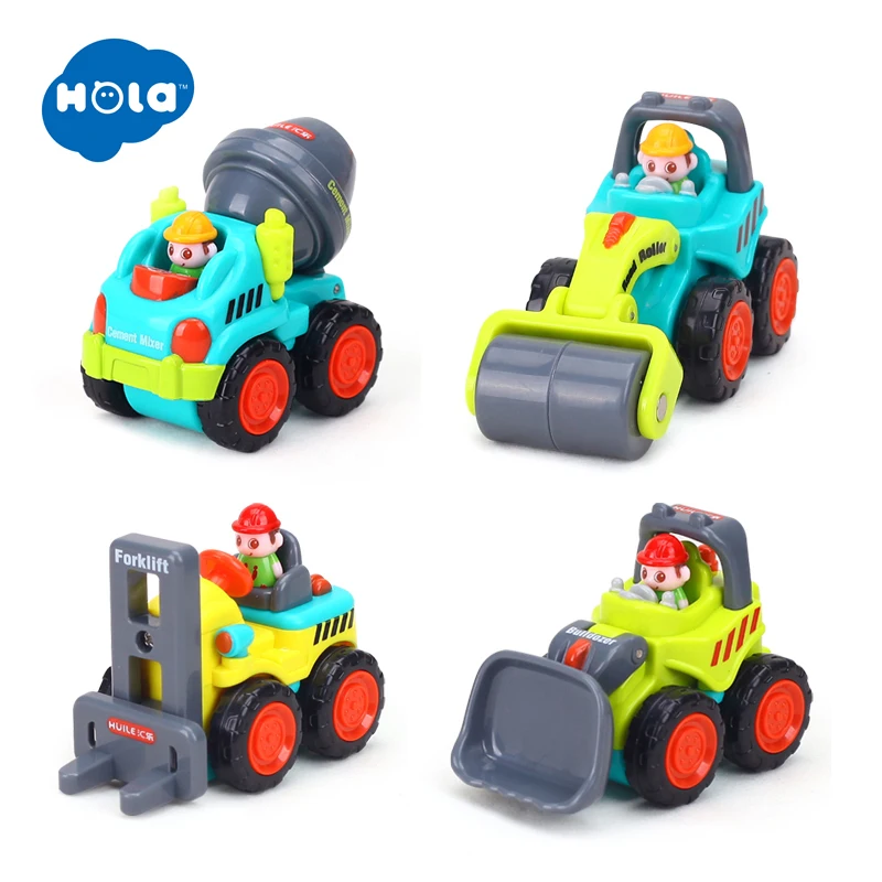HOLA 3116C детские игрушки мини-грузовик игрушечный автомобиль имитационный экскаватор Развивающие игрушки для детей рождественские подарки