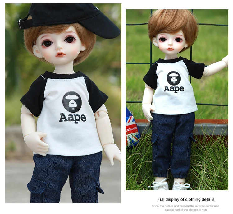 BJD SD Кукла Одежда 1/6 kimi милое и милое платье для YOSD девушка тело YF6 до 20 кукольный наряд аксессуары OUENEIFS