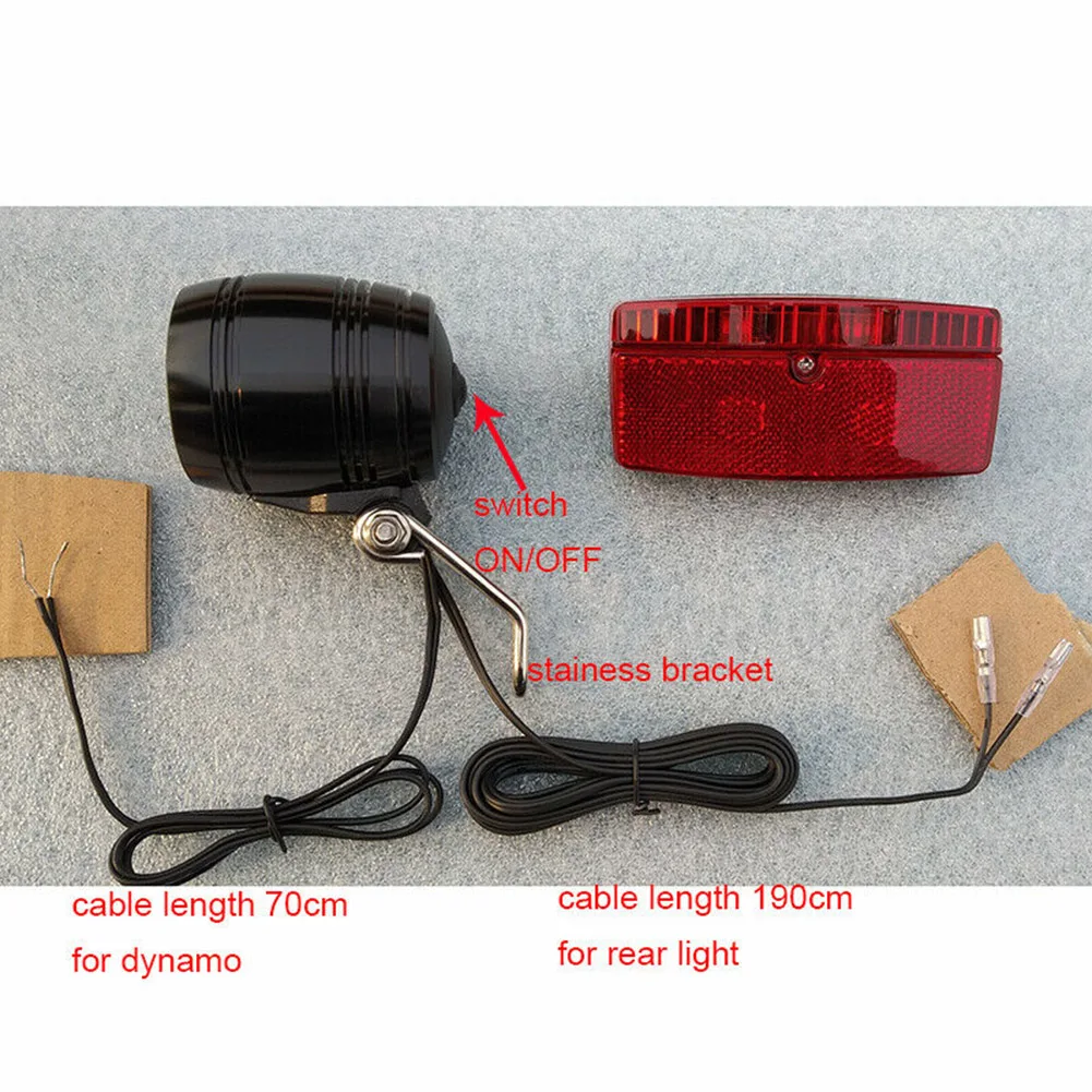 Новый 2 в 1 светодиодный фонарь для велосипеда Передний рожковый алюминиевый