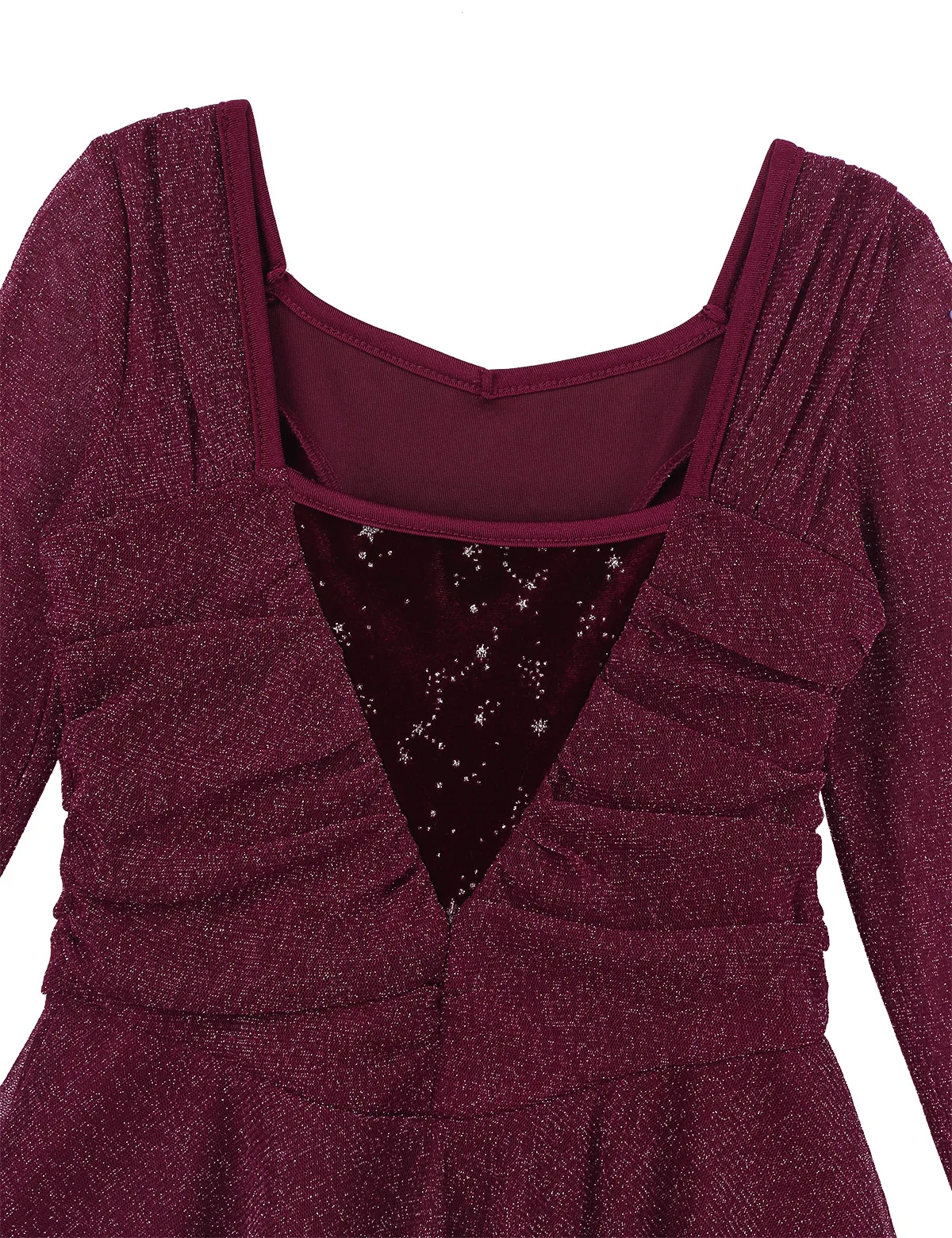 Сетчатая балетная пачка для девочек платье фигурного катания гимнастический