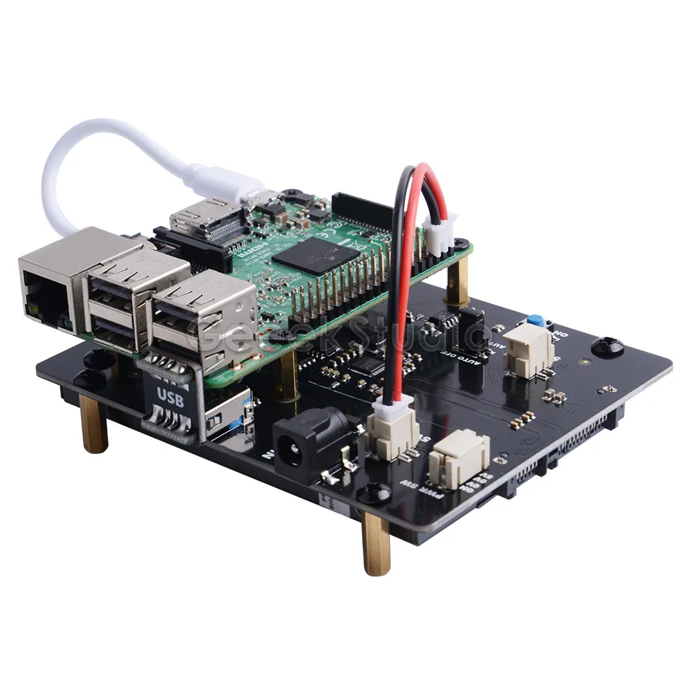 Raspberry Pi 4B/3B +/3B X728 шапка и плата управления питанием с датчиком потери питания