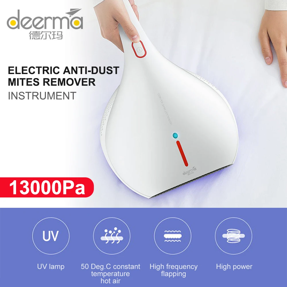 Deerma ручной электрический инструмент для удаления пылевых клещей UV-C пылесос 99.99% стерилизационная Чистящая машина