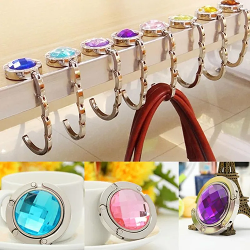 Волшебный держатель крючок Невидимый портативный металлический складной