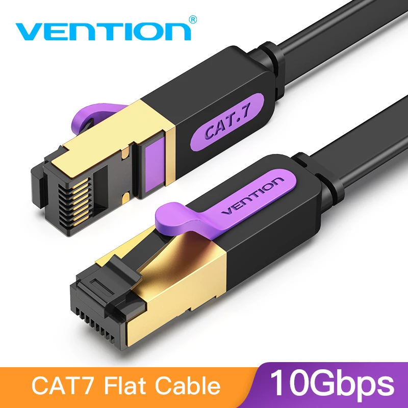 Ethernet кабель Vention RJ45 Cat8 сетевой UTP для совместимого с Cat7 патч корда модема