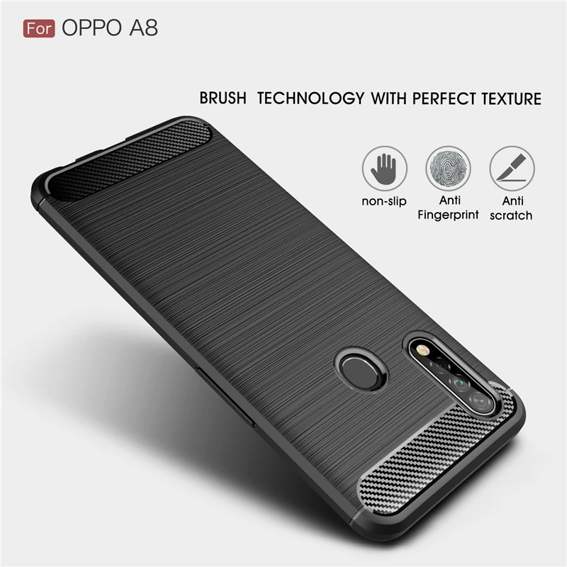 for oppo a8 case soft fundas slim tpu flexible silicone shell rubber protector phone case for oppo a8 cover for oppo a8 free global shipping