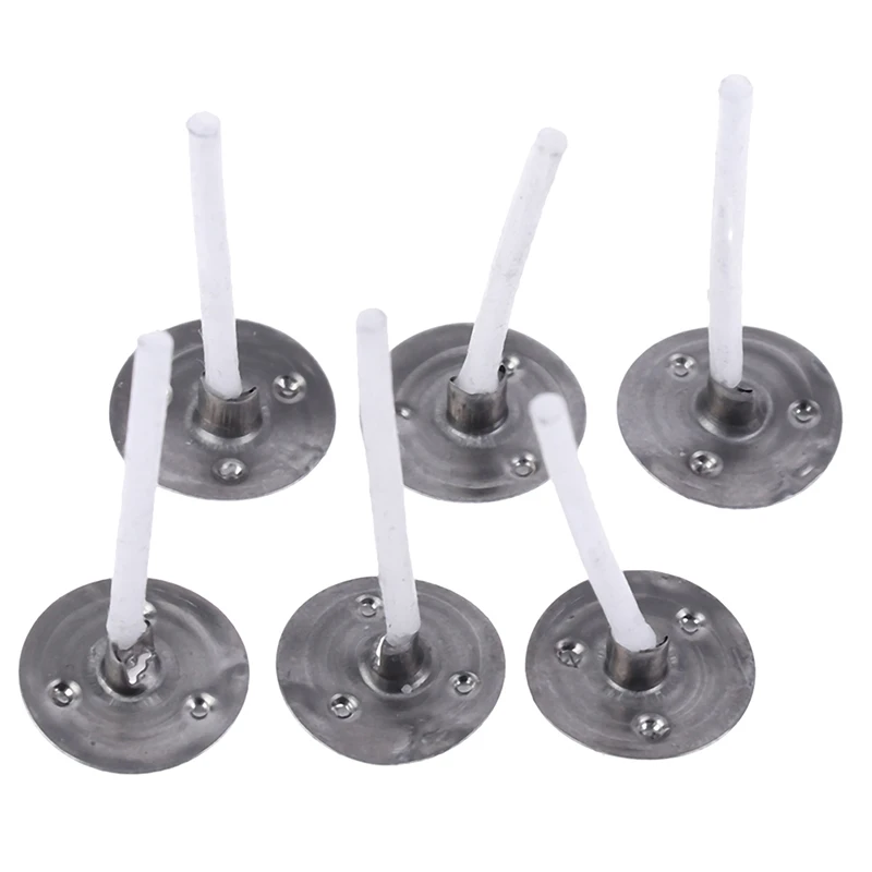 100 шт. форма для свечей фитиль вкладки свечи Sustainer делает Чистый хлопок бездымного