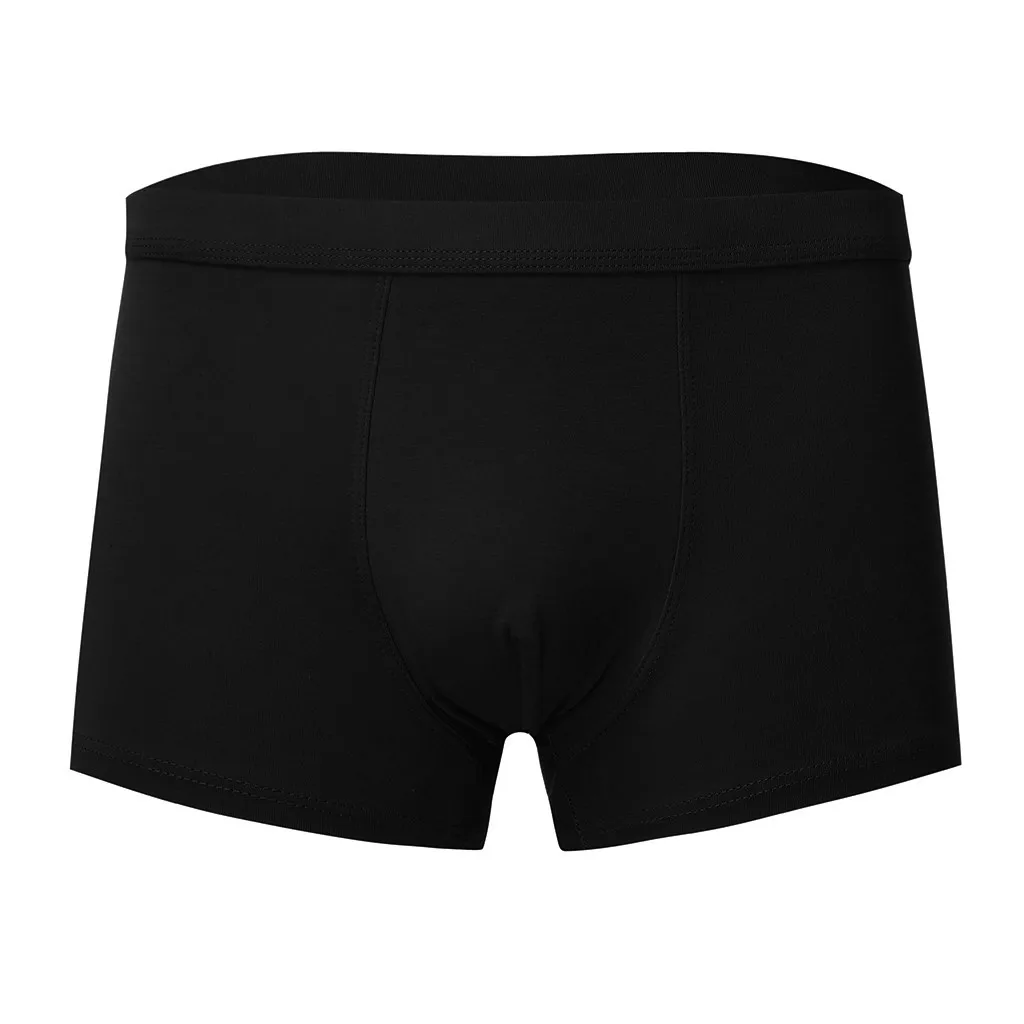 Feitong 5 шт. боксеры мужское нижнее белье плюс трусики большого размера однотонная