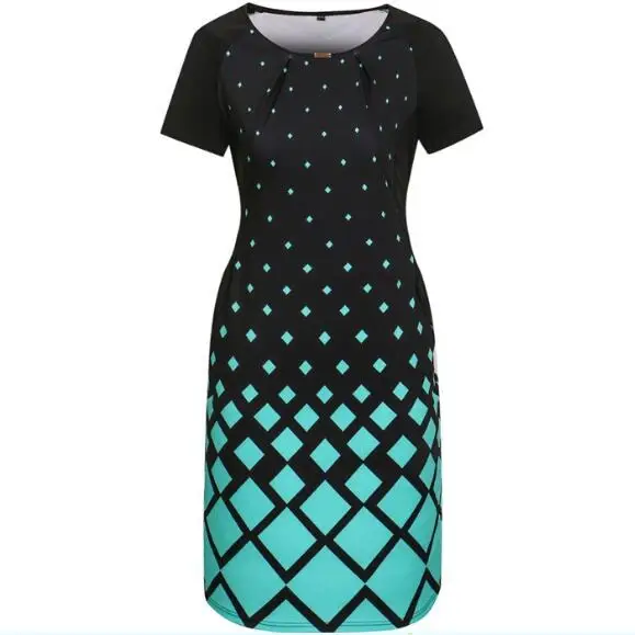 2018 Большие размеры 6xl женское летнее платье элегантные свободные платья Плюс