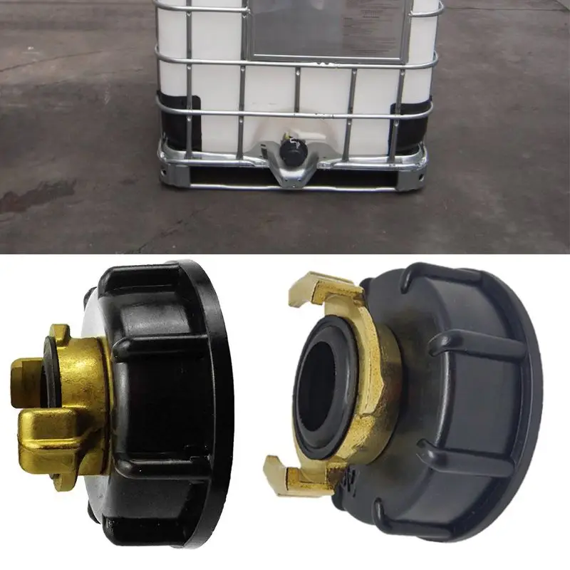 Бак для хранения воды IBC адаптер бака S60X6 geka стиль шланга разъем орошения практичный выход аксессуары для резьбы фитинги