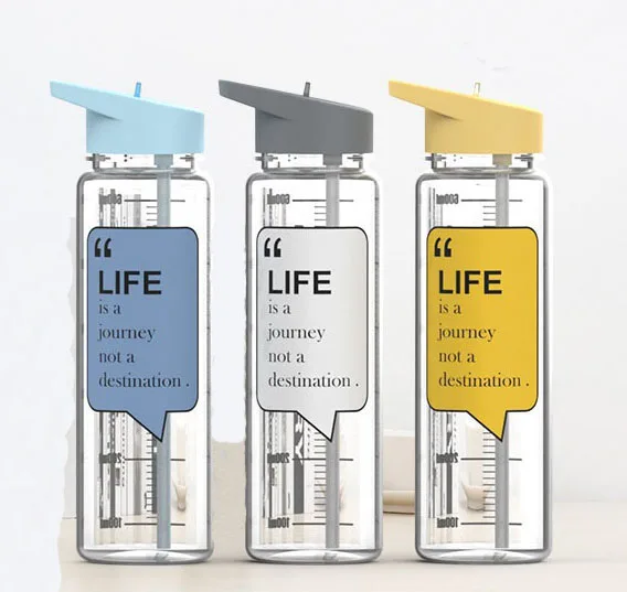 Тритан бутылка для напитков Спортивная воды протеиновый шейкер наружная