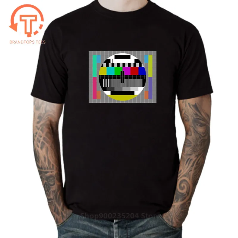 Мужская футболка с тестом тестирования теории Большого взрыва Лето 2020 векторный