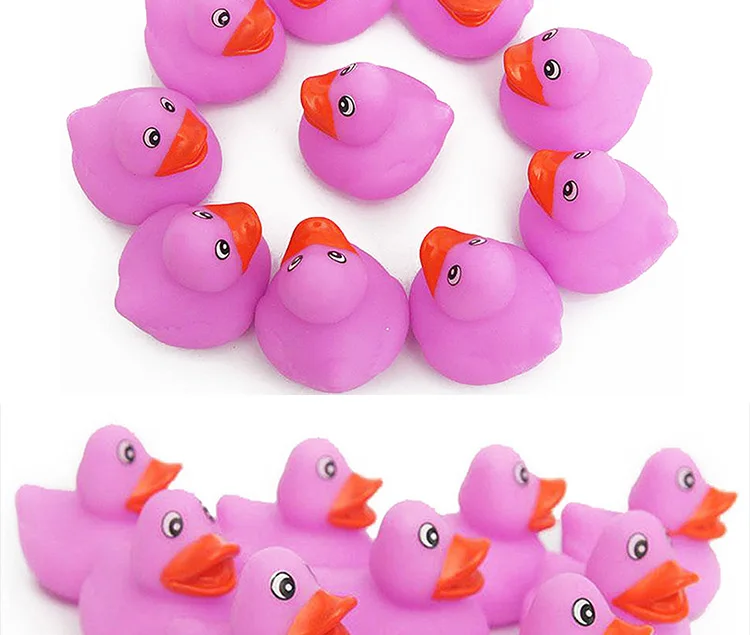 5 шт. мини детская резиновая утка для ванны Duckie детский душ водные игрушки Плавательный Бассейн плавающие пищащие резиновые игрушки утки для детей подарок