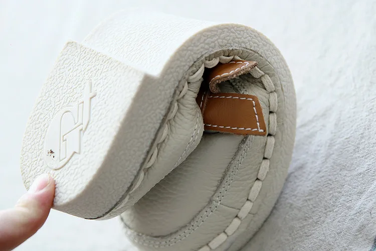 Careaymade-Genuine leather shallow mouth,bean shoes,super soft soles,literature art RETRO single shoes,bow tie, women's shoes