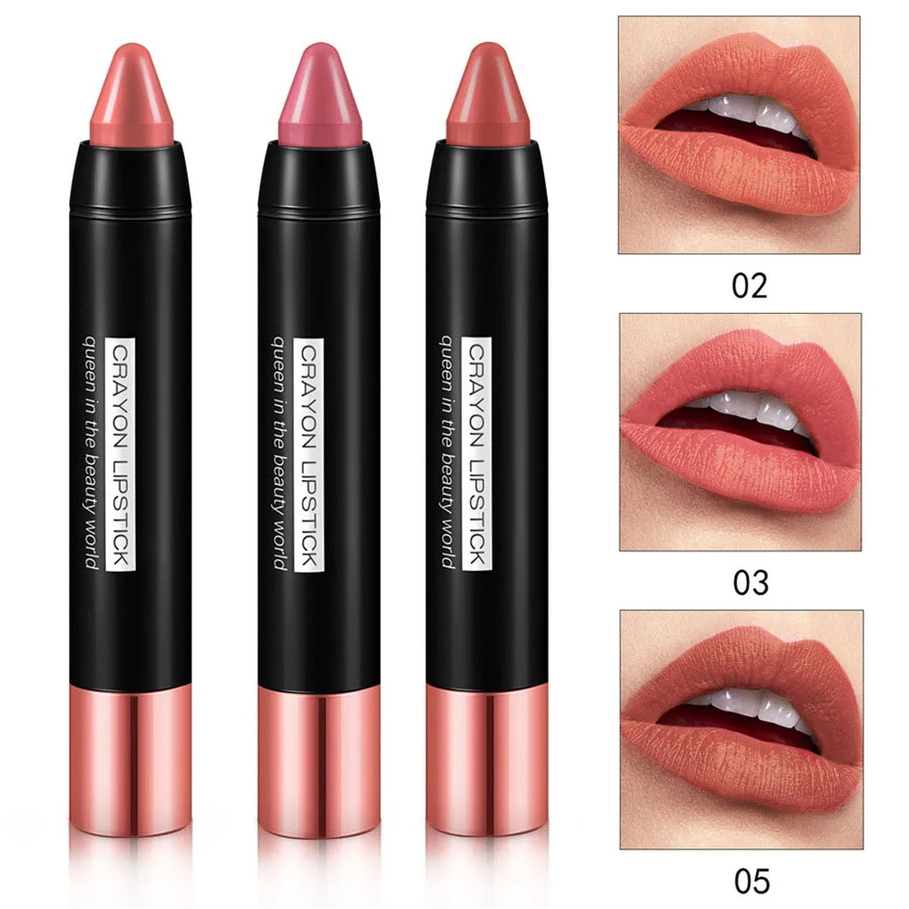 Crayons Easy Color Non-stick Cup Lipstick Lip Gloss