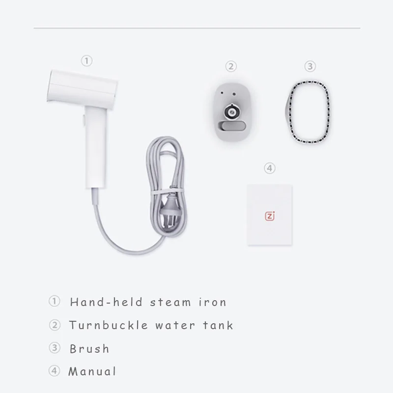 no box Xiaomi Отпариватель ручной мини Электрический паровой утюг бытовой портативный паровой утюг одежда уборщика морщин подвесная горячая машина 5 - Цвет: no box
