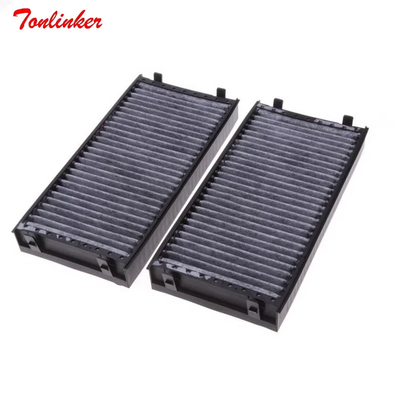 

Car Cabin Filter OEM 64119248293,64316945586 2Pcs Fit For BMW E70 X5 2006-2013/For BMW X6 (E71, E72) 2007-2014 Model Filter