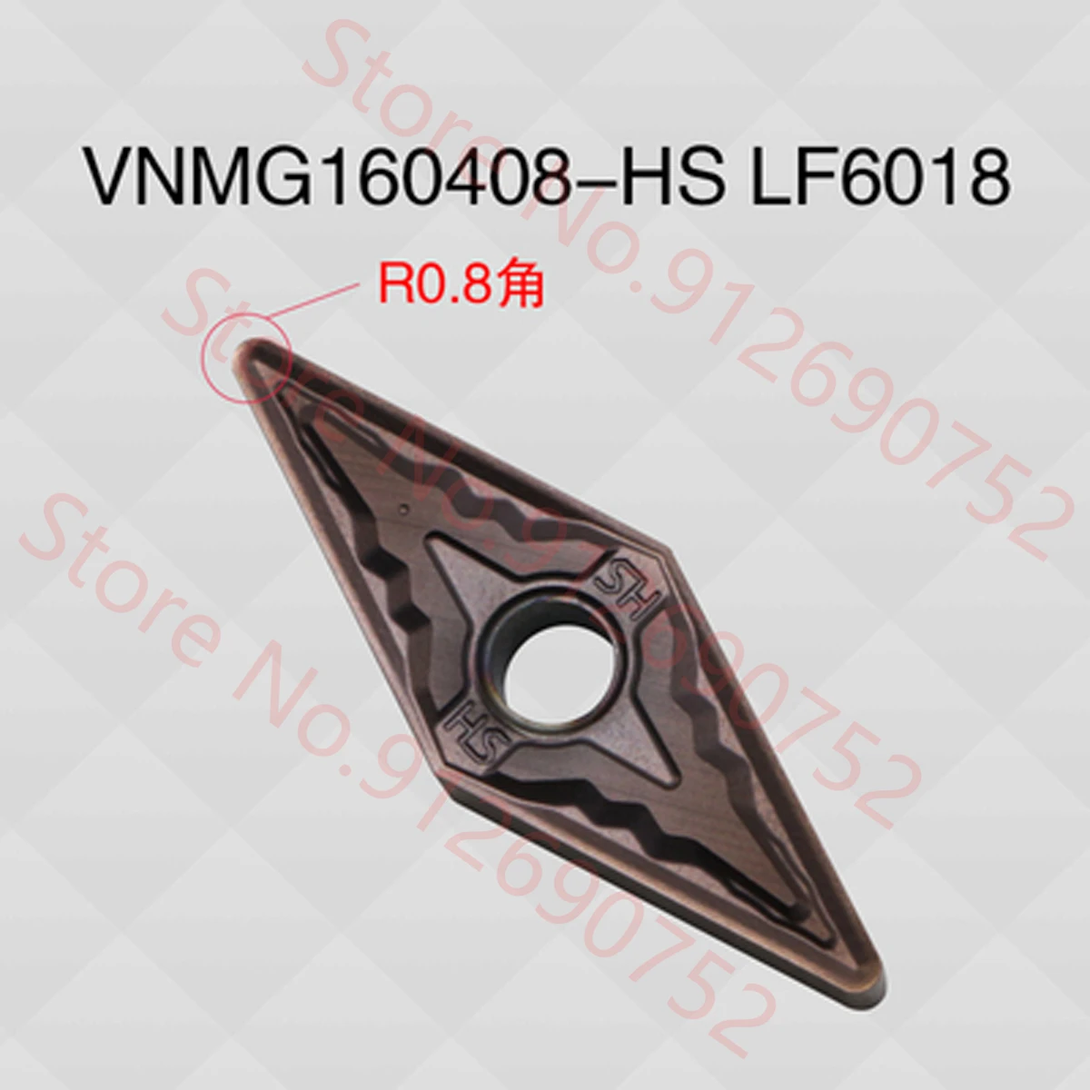 

VNMG160404 VNMG160408-HS LF6018 DESKAR карбидная вставка