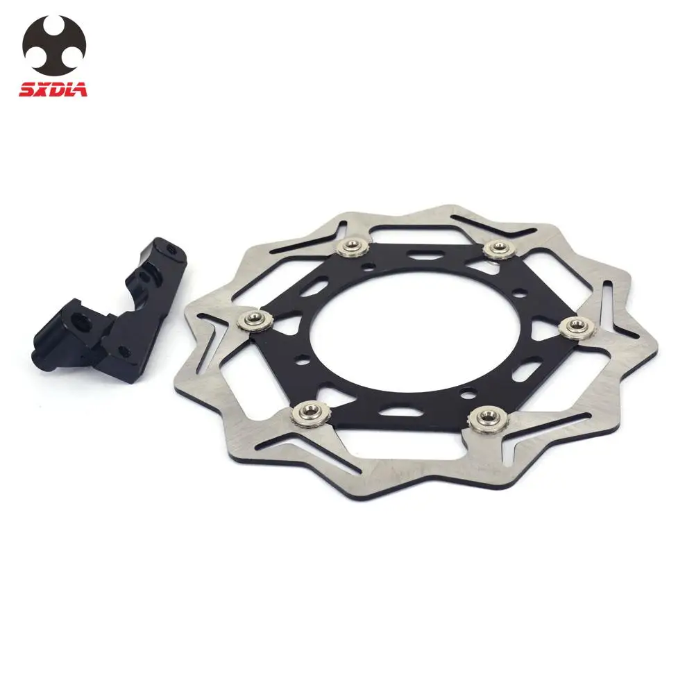 Мотоцикл 270 мм плавающие тормозные диски ротор с кронштейном для SUZUKI RMZ250 2007 2015 RMZ450