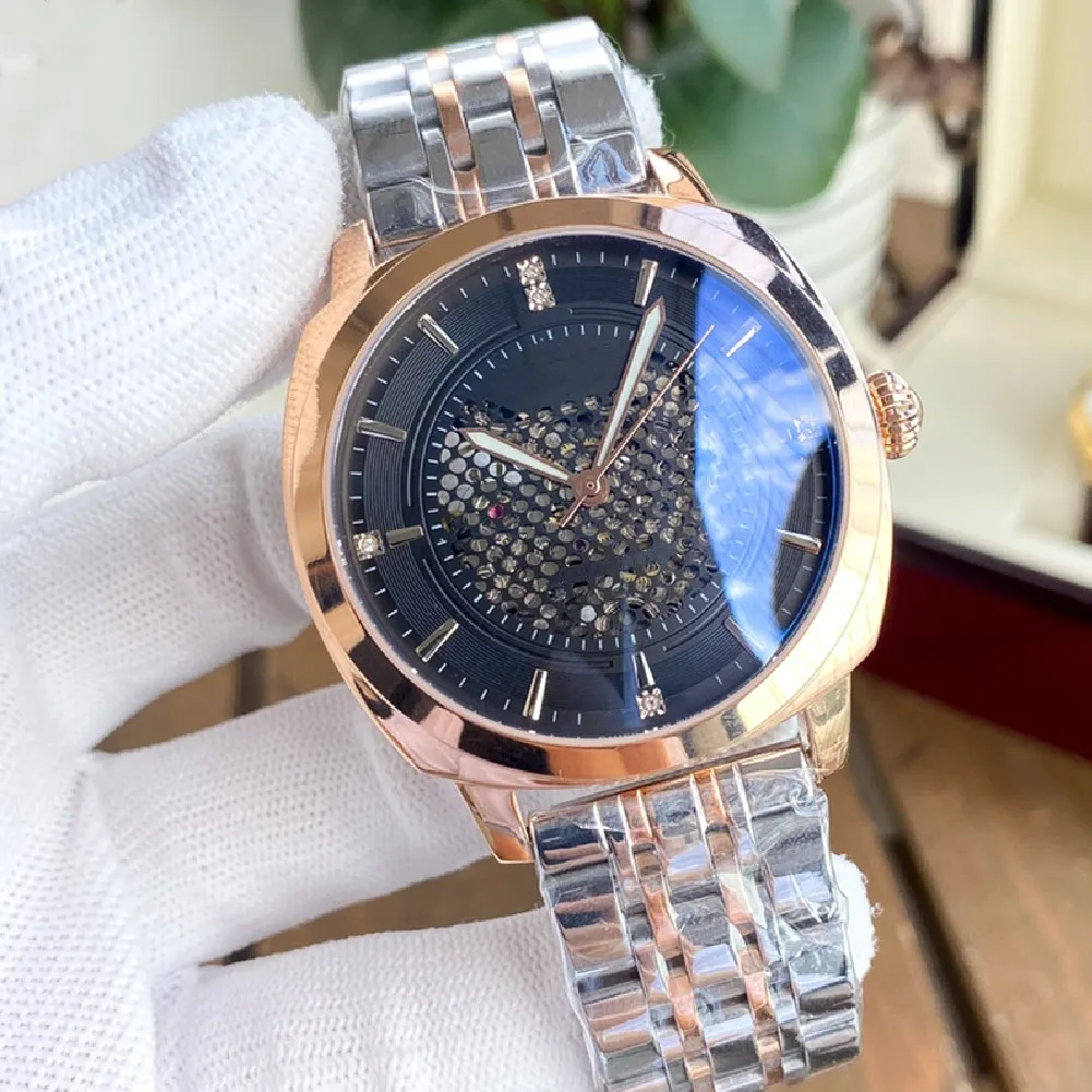 

2021 summer men's watch luxury designer dial mechanical watch scratch-resistant round mirror glass elegant style, enhance the ch