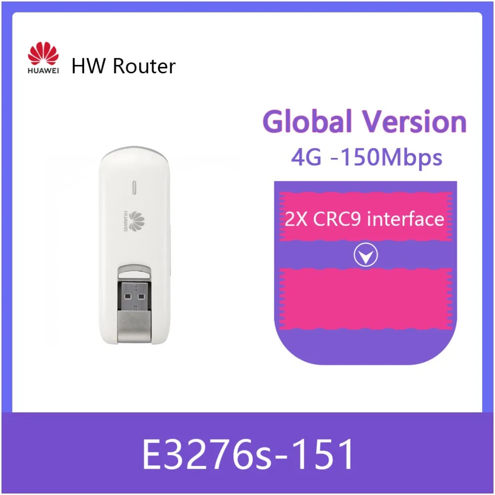 Unlocked Huawei E3276 E3276s-151 4g 150Mbps LTE USB Modem dongle pk e3372