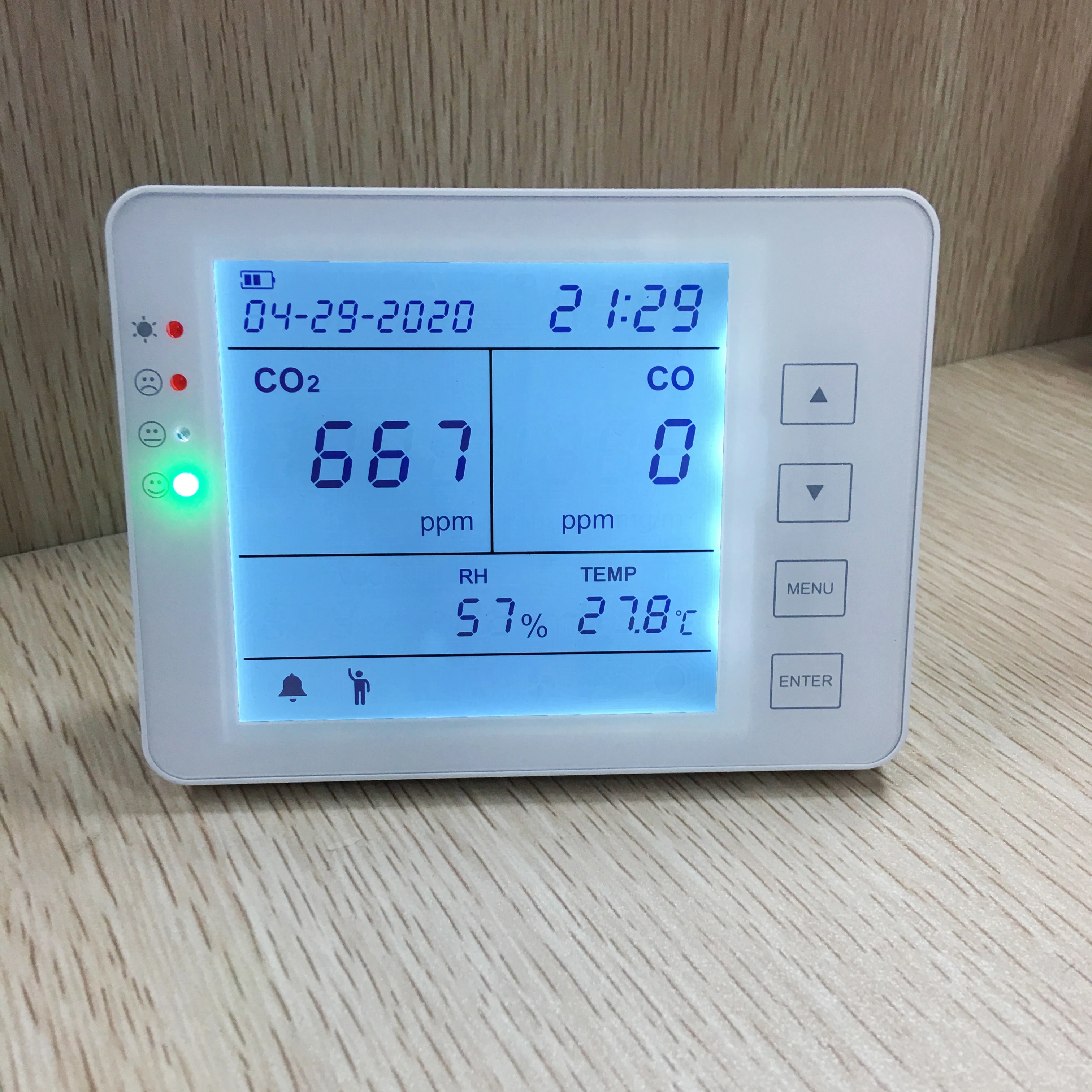 

CO CO2 carbon oxide monitor Home/Household/Car air quality monitor