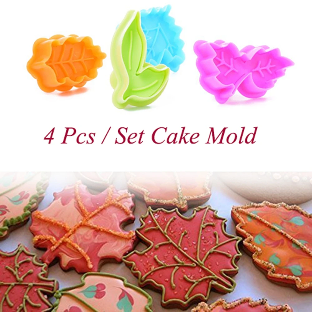 Форма листа пластиковые формочки для печенья 3D форма облака Шоколад силиконовая
