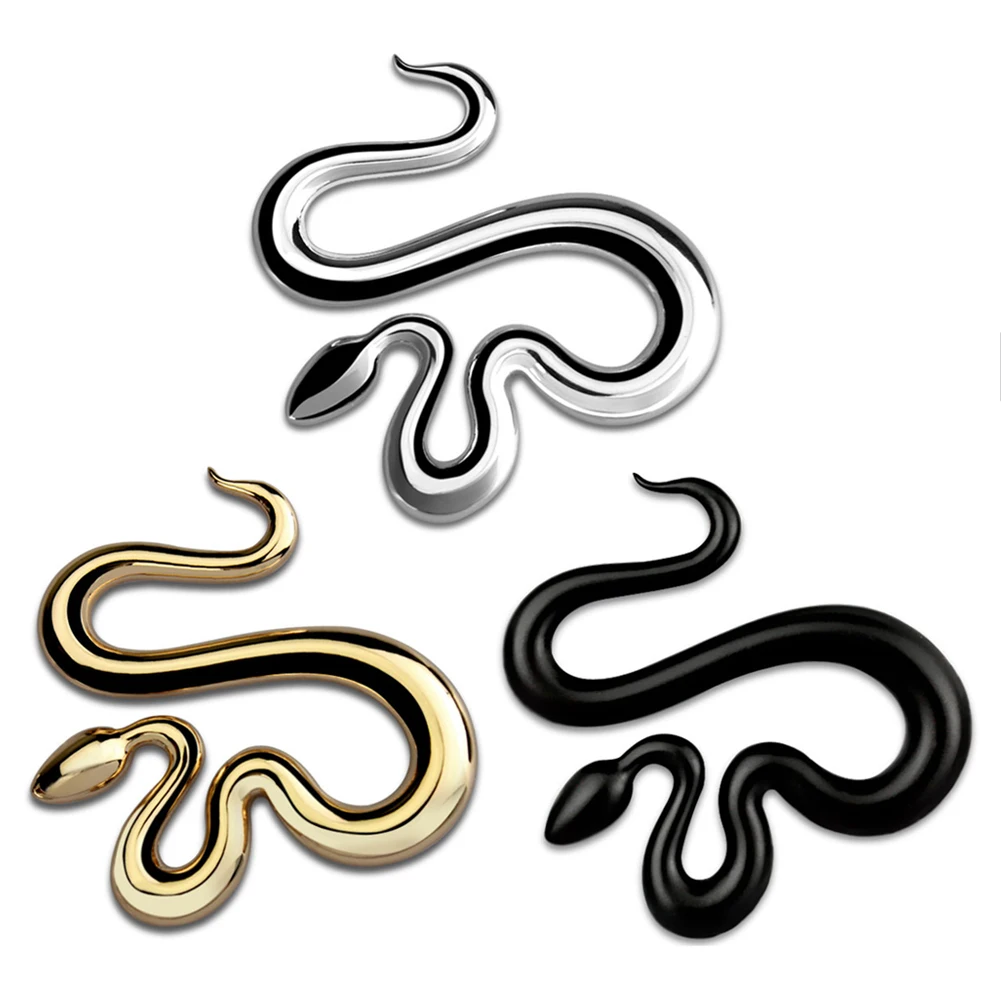 Zinc Alloy Snake Shape Auto Sticker Badge Car Styling Decals Emblem Decoration Exterior Accessories Boutique 2019 Wholesale | Автомобили и