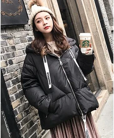 Брендовая зимняя Глянцевая пуховая парка женское водонепроницаемое пальто