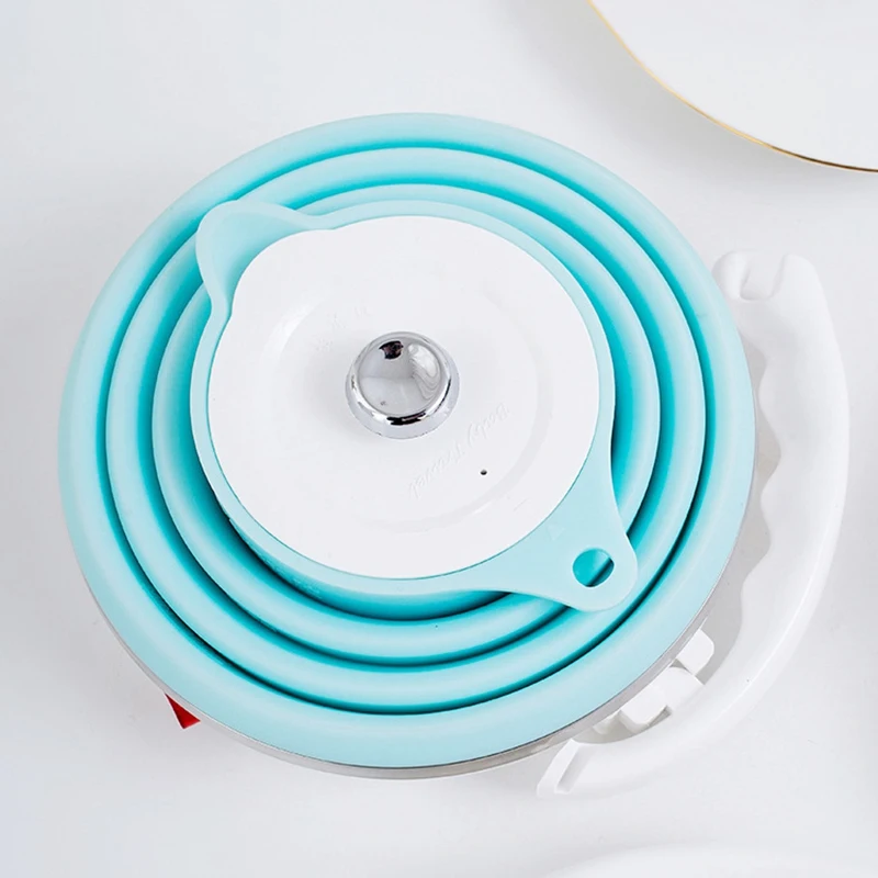 Ультратонкий силиконовый складной электрический чайник класса d для путешествий