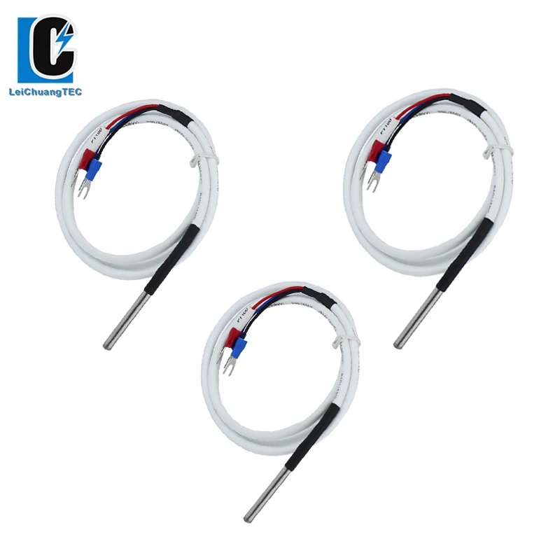 PT100 platinum thermistor high precision temperature probe moisture proof air sensor for cold storage | Инструменты