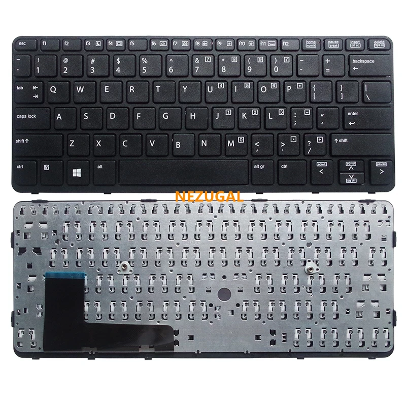 US laptop keyboard For HP EliteBook 820 G1 820 G2 720 G1 720 G2 725 G2 NO point NO backlit
