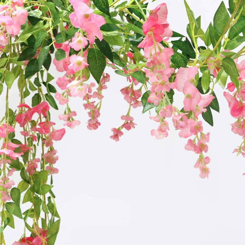 Вистерия цветок лоза Бобы Цветок Дерево Сделай Сам Свадьба домашний сад Декор