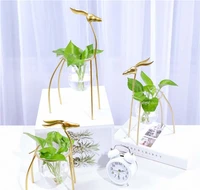 creative hydroponic glass vase coffee table desktop decoration dried flowers flower vase home decoration wholesale