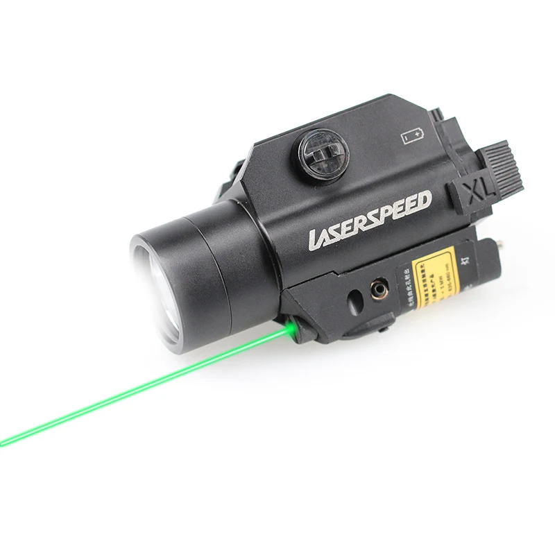 LASERSPEED красный/зеленый точечный прицел лазерный пистолет Глок для страйкбола лазерный охотничий лазер для пистолета Glock прицел пистолет лазерный светильник - Color: LS-CL2-G
