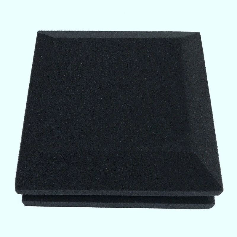 6 Pcs Studio Acoustic Foam Sound Proofing Ceiling Tile Panels KTV Noise Absorption Square 25 x 5cm |