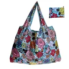 Большая многоразовая Экологически чистая сумка для покупок, складная сумка через плечо, машинная стирка, 2021