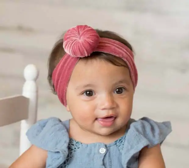 Emmababy детская головная повязка для девочек нейлоновая круглая одинакового