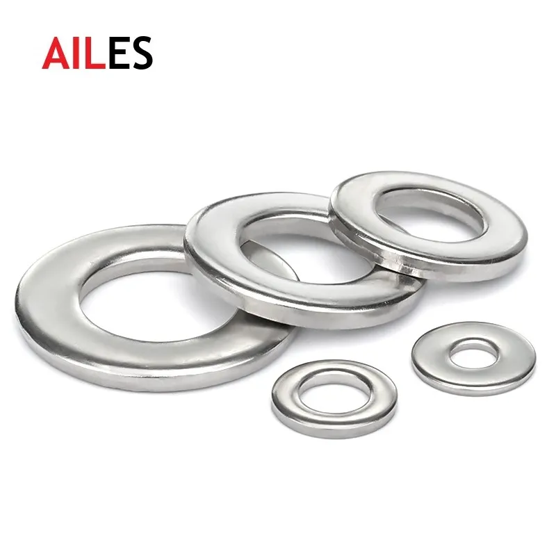 Прокладка шайбы из нержавеющей стали для винтов и болтов M1.6 M2 304