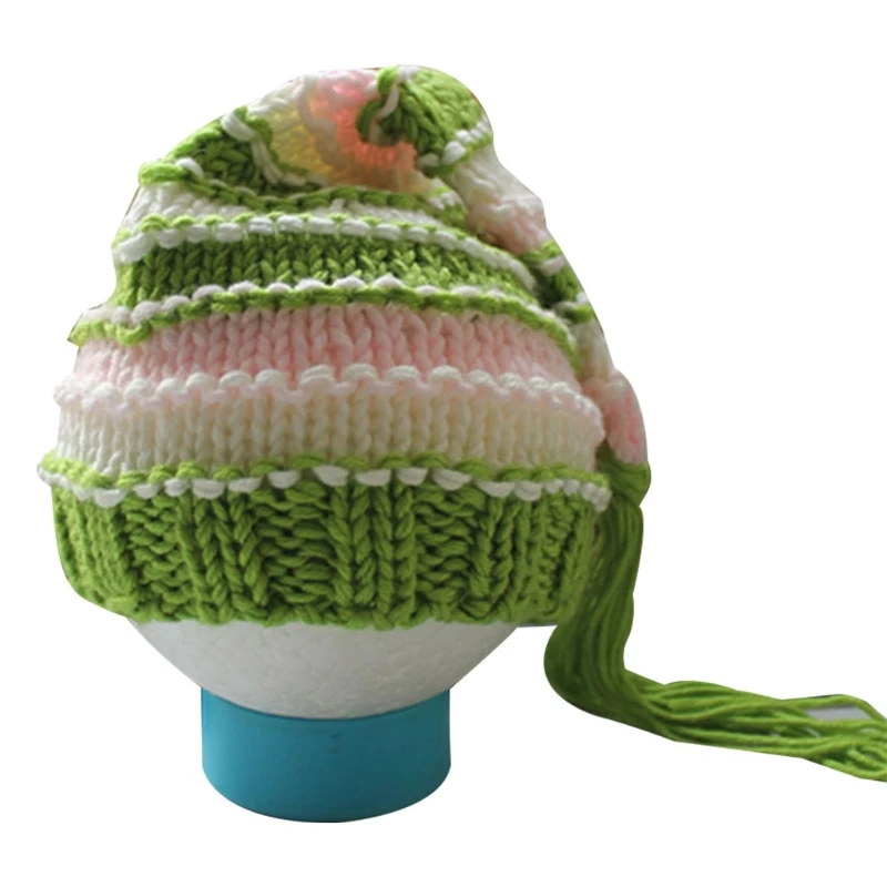 

Baby Knitted Hat Handmade Crochet Beanies Newborn Photography Props Bonnet Infants Photo Shooting Posing Accessories