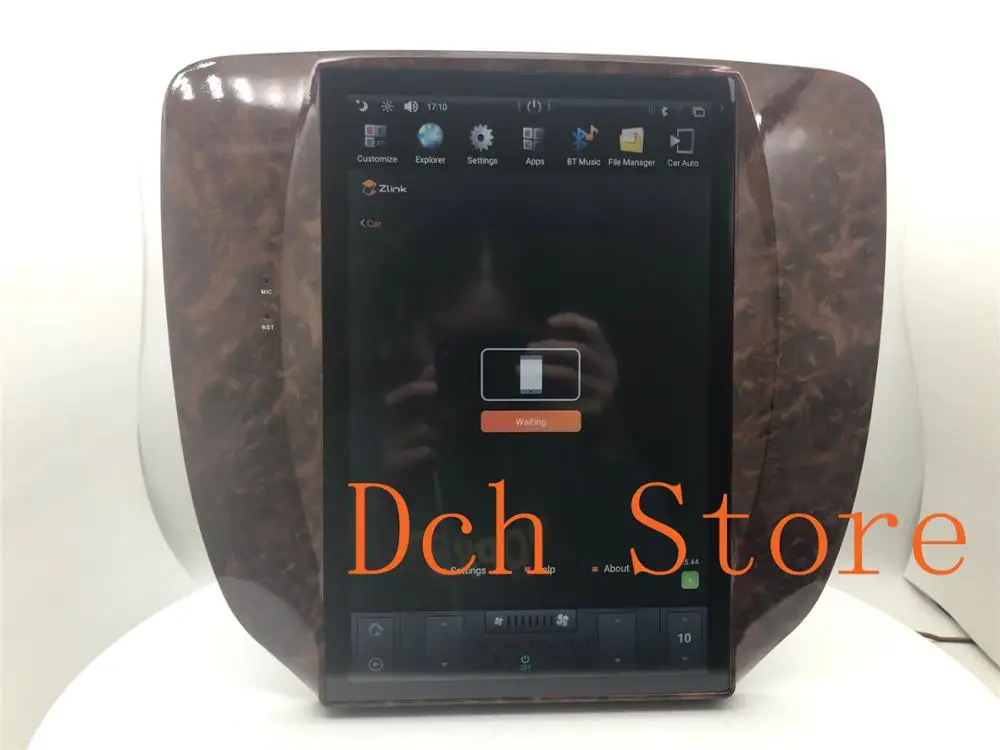 12 1 ''вертикальный автомобильный DVD плеер в стиле tesla Android 9 0 GPS навигация для GMC