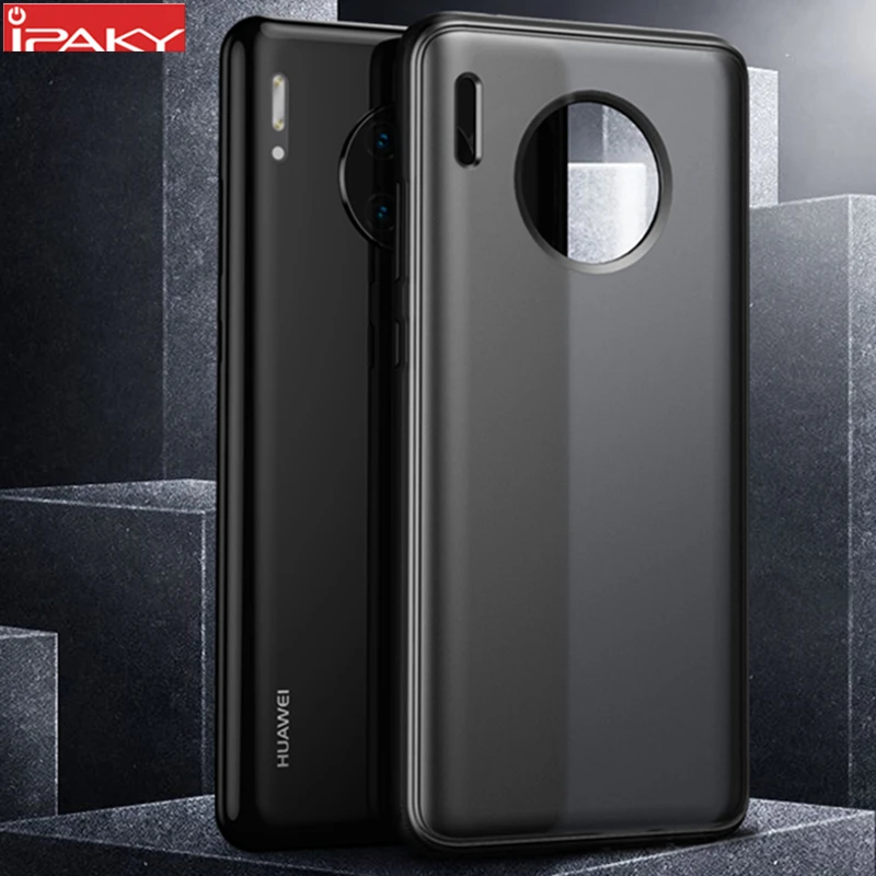 Для huawei mate 30 чехол Magic Shadow IPAKY Pro силиконовый мягкий бампер PC матовый Гибридный