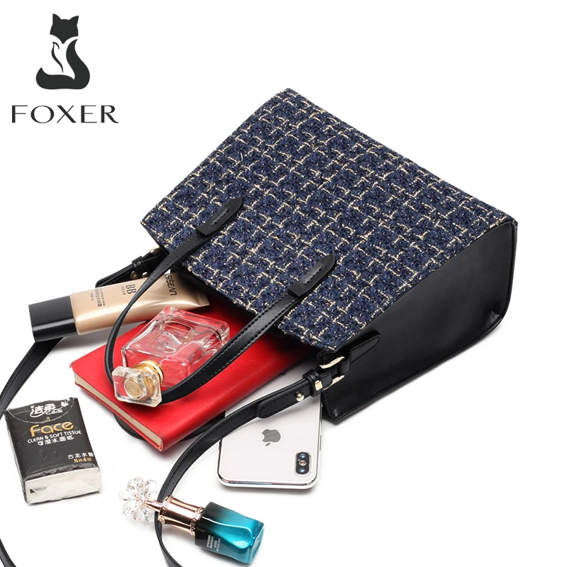 FOXER/Новое поступление женские модные дизайнерские сумки и шикарные на плечо