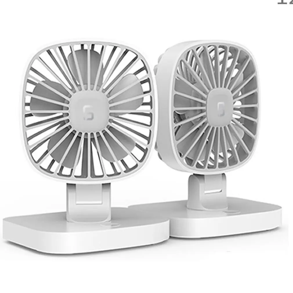 

double head fan Guide cars fan USB small cooler 12V car 24v large truck van car