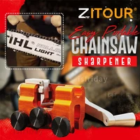 zitour%c2%ae easy portable chainsaw sharpener tool for woodworking grinding with grinding stone dropshipping
