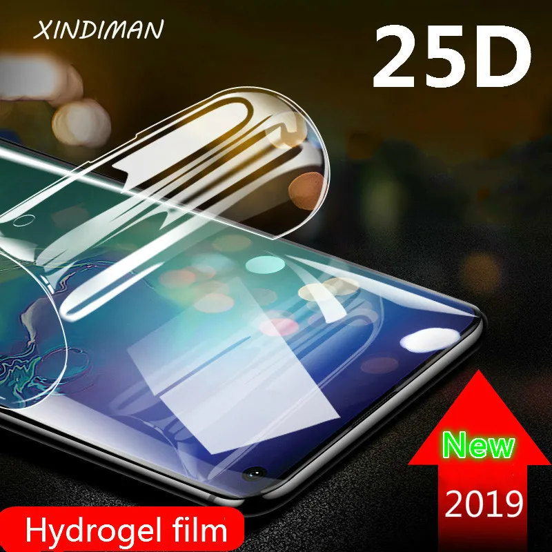 25D Гидрогелевая пленка для samsung galaxy S10 S10plus S10 5G передняя+ задняя защитная пленка для samsung S8 S8plus S9 S9plus S7 S7edge S6