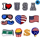 1 шт. подвески для обуви в американском стиле из ПВХ, мягкие Кроксы, украшения на запястье, доллар аксессуары с национальными флагами, пряжки для тапочек, детские подарки