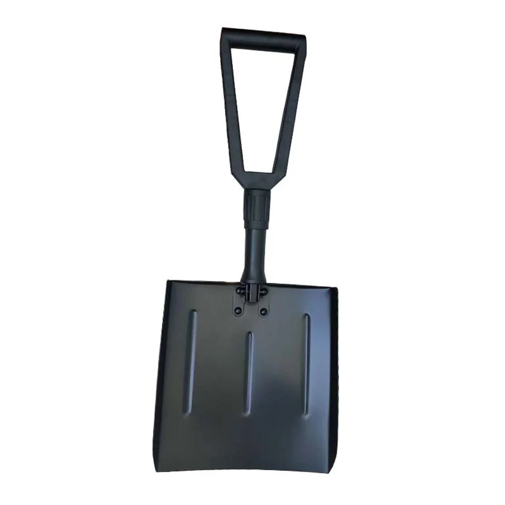 Multifunctional Tools Retractable Winter Camping D Shaped Handle For Car Ice Remove Aluminium Alloy Hiking Folding Snow Shovel |