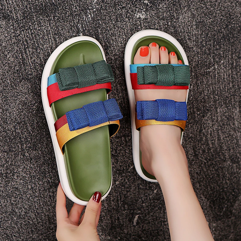 

Women Summer Flip Flops Comfort T Flip-Flops Sandals Outdoor All-Match Casual Non-slip Shoes