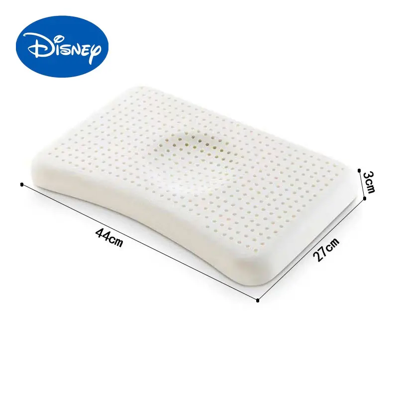 

Authentic Disney Thailand Children's Latex Pillow Baby Cotton Knitted Baby Head Shaped Pillow Gift Pillow Home