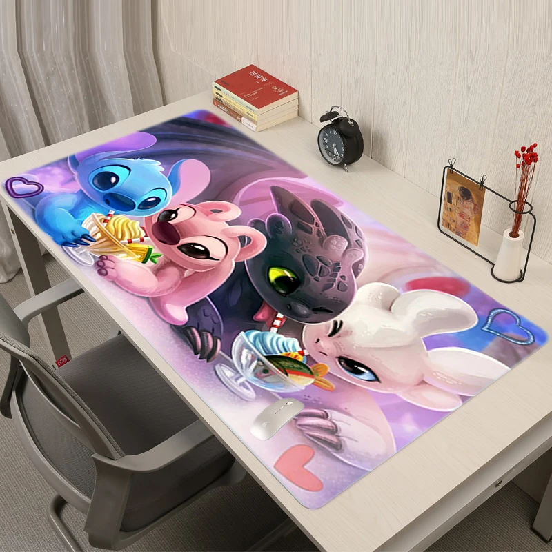 

Stitch Mouse Pads Office Carpet Csgo Pad Gamer Deskmat Diy Custom Mousepad Razer Gaming Mat Pc Full Barato Xxl Computer Rug Cute